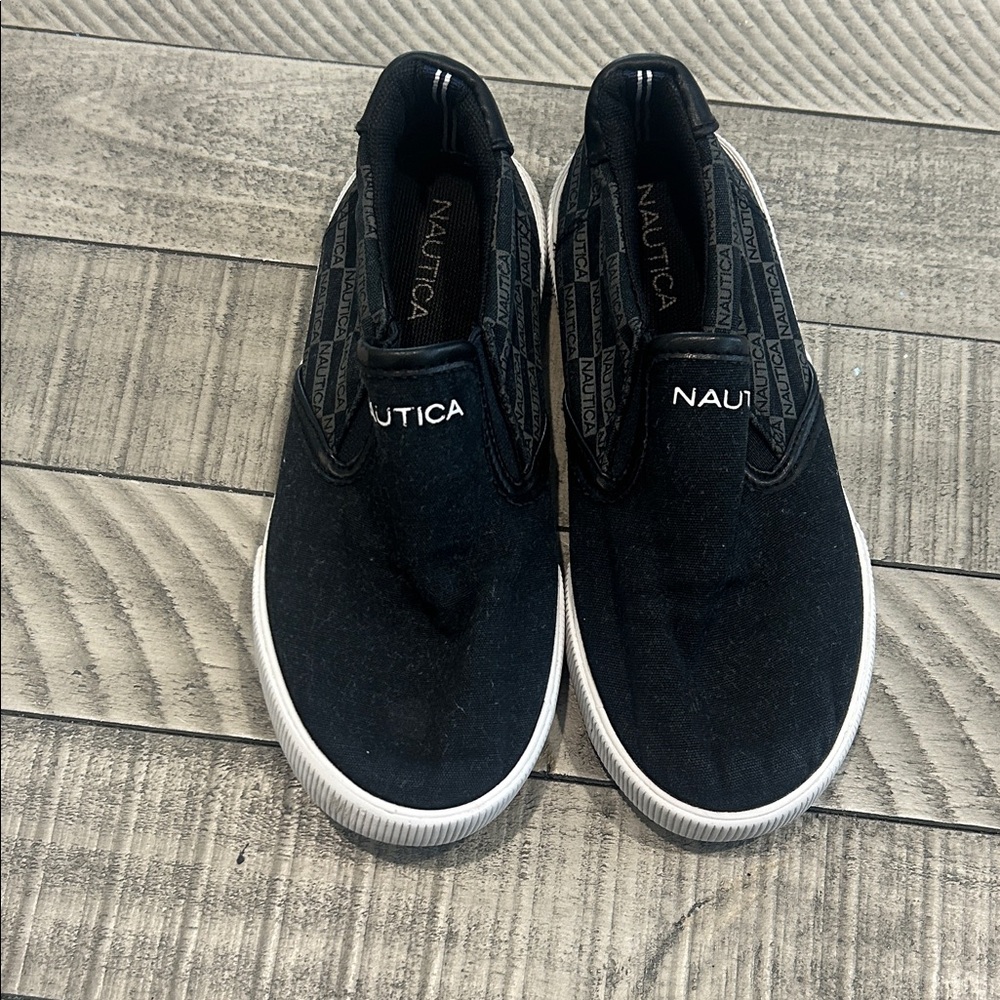 Nautica Black Kids Sneakers